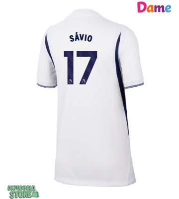 Tottenham Hotspur Savio #17 Replika Hjemmebanetrøje Dame 2026-27 Kortærmet